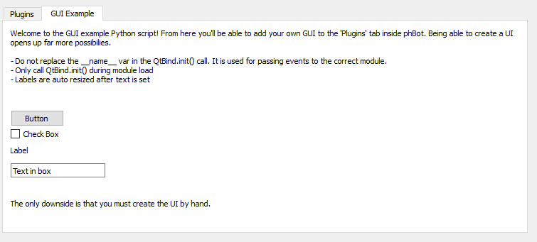 Example Plugins | phBot Plugins